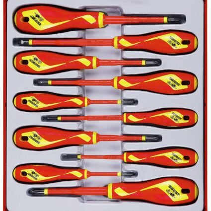 10 osaline Kruvitsakomplekt 1000 V Teng Tools TTDV910N | Käsitööriistad>Kruvikeerajad>Kruvikeerajate komplektid | Teng Tools | Trollo.ee | Üle 10 000 toote