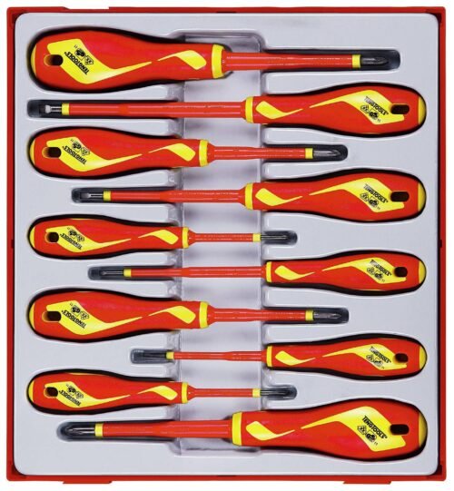 10 osaline Kruvitsakomplekt 1000 V Teng Tools TTDV910N