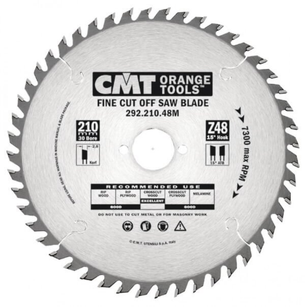 Saeketas Puidule 160×2.2x20mm Z40 A=10° B=15° ATB, CMT