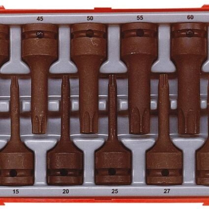 12 osaline Jõuotsakute komplekt TX Teng Tools TT9212TX | Käsitööriistad>Padrunid>Padrunite komplektid | Teng Tools | Trollo.ee | Üle 10 000 toote