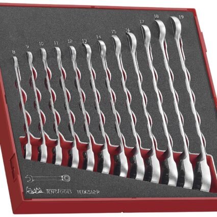 12osaline lehtsilmusvõtmete komplekt. Teng Tools TED6512R | Käsitööriistad>Mutrivõtmed>Lehtsilmusnarred | Teng Tools | Trollo.ee | Üle 10 000 toote