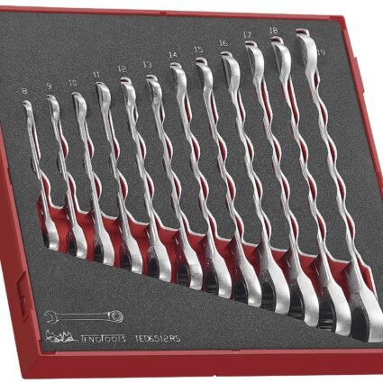 12osaline lehtsilmusvõtmete komplekt. Teng Tools TED6512RS | Käsitööriistad>Mutrivõtmed>Lehtsilmusnarred | Teng Tools | Trollo.ee | Üle 10 000 toote