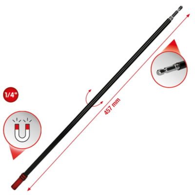 1/4" magnetiga kiirvahetatav otsakukinnitus vabakäiguhülsiga