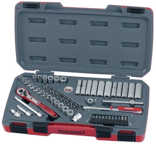 1/4'' nelikantkinnitusega padrunvõtmete komplekt Teng Tools T1460 | Käsitööriistad>Padrunid>Padrunite komplektid | Teng Tools | Trollo.ee | Üle 10 000 toote