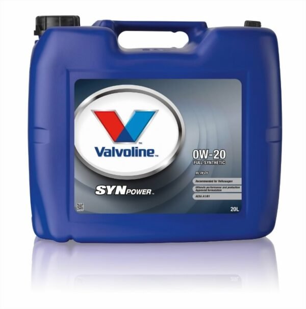 Mootoriõli Synpower XL-IV C5 0W20 20L, Valvoline