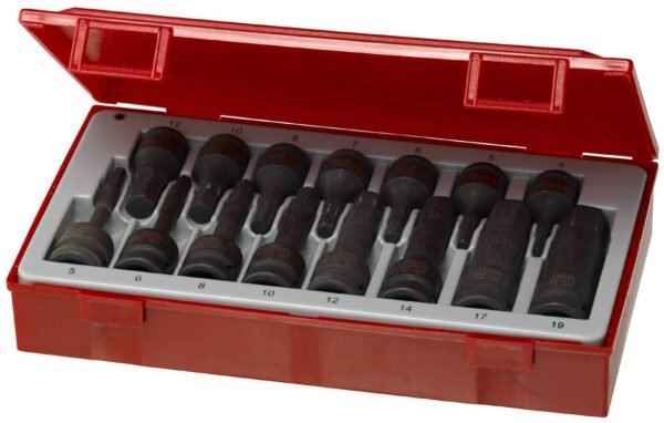 15 osaline Jõupadrunotsakute komplekt kuuskant avale Teng Tools TT9015HX