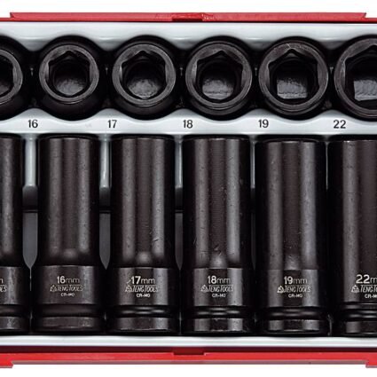 16-osaline 1/2" nelikantkinnitusega jõupadrunikomplekt Teng Tools TT9120D | Käsitööriistad>Padrunid>Padrunite komplektid | Teng Tools | Trollo.ee | Üle 10 000 toote