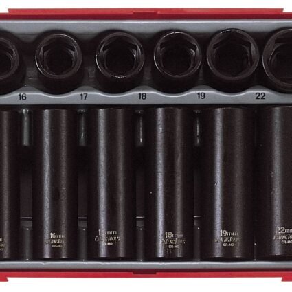 16osaline jõupadrunikomplekt. 1/2" nelikantkinnitusega Teng Tools T9116 | Käsitööriistad>Padrunid>Padrunite komplektid | Teng Tools | Trollo.ee | Üle 10 000 toote