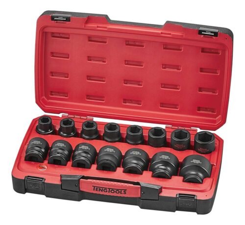 17-osaline 3/4" nelikantkinnitusega löökpadrunite komplekt Teng Tools T9417 | Pole olemas | Teng Tools | Trollo.ee | Üle 10 000 toote