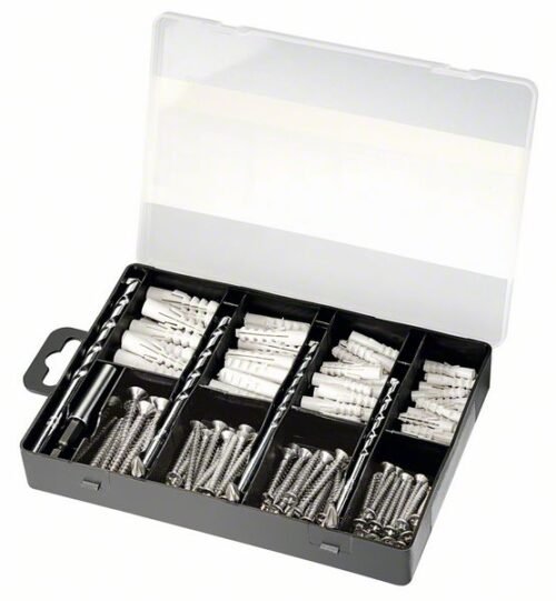 173-osaline tarvikute komplekt (puurid