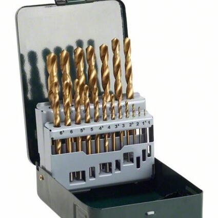 19-osaline HSS-Tin metallipuuride komplekt | Tarvikud>Puurid>Metallipuurid | Bosch | Trollo.ee | Üle 10 000 toote