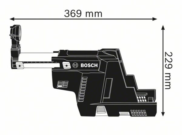 Puurvasarate Bosch GBH 18V-26 / GBH 18V-26 F Tolmuimur