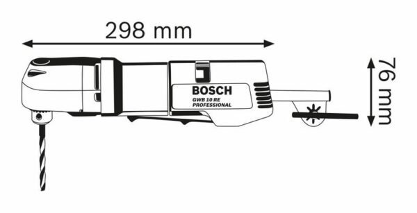 Nurkpuurtrell Bosch GWB 10 RE