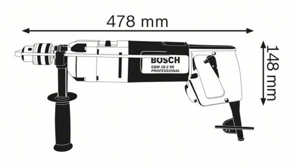 Puurtrell Bosch GBM 16-2 RE