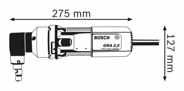 Nakerdaja Bosch GNA 2.0