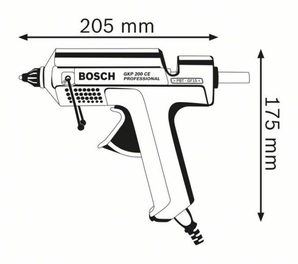Liimipüstol Bosch GKP 200 CE
