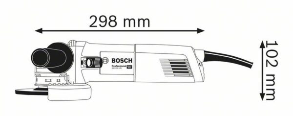 Nurklihvija Bosch GWX 14-125 X-Lock