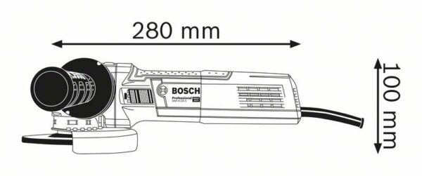 Nurklihvija Bosch GWS 9-125 S X-Lock