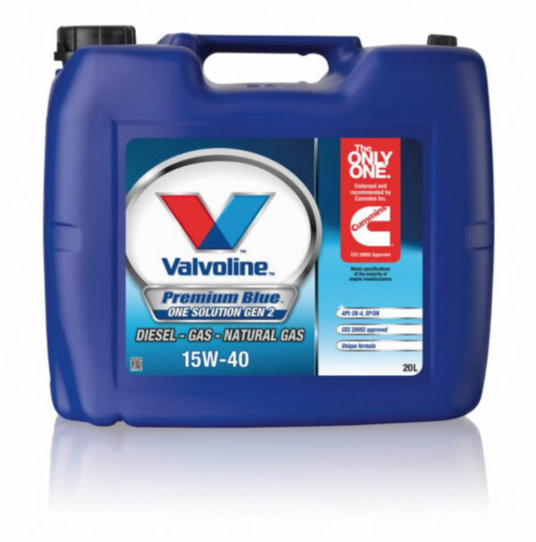 Mootoriõli Premium Blue One Solution GEN2 15W40 20L, Valvoline