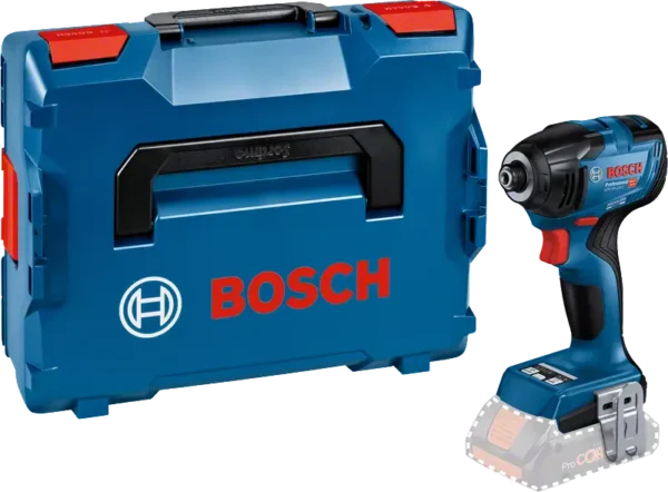 Akulöökkruvikeeraja Bosch GSB 18V-210 C + GCY 42 (ilma Aku Ja Laadijata) + Kohver L-Boxx
