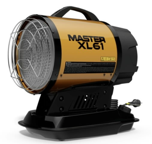 Infrapuna soojuskiirgur, diiselküttega XL 61, 17  kW, Master