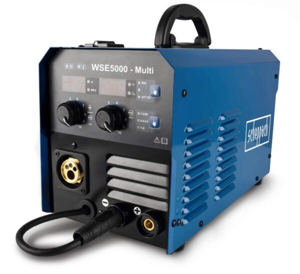 MIG-keevitusseade WSE5000 Multi (4-in-1) + tarvikud, Scheppach