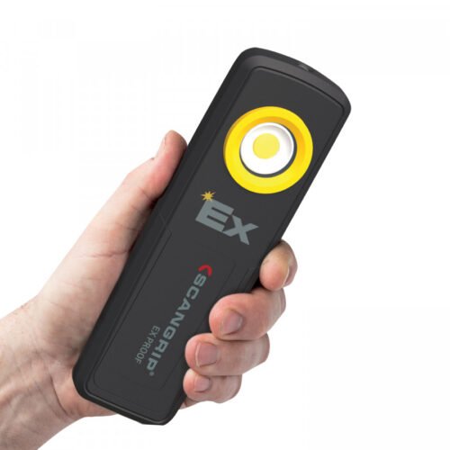 Plahvatuskindel käsivalgusti LED laetav IP65 350lm, Scangrip