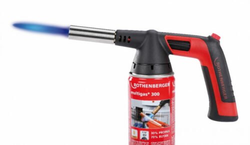 Gaasipõleti komplekt ROFIRE 4 PIEZO 1950/1800`C + Multigas 3, Rothenberger