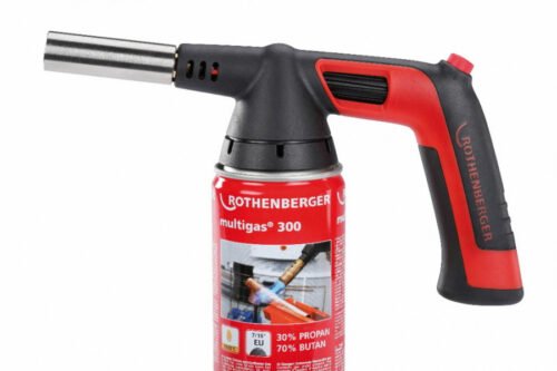 Gaasipõleti komplekt ROFIRE 4 PIEZO 1950/1800`C + Multigas 3, Rothenberger