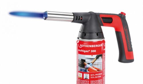 Gaasipõleti komplekt ROFIRE 4 PIEZO 1950/1800`C + Multigas 3, Rothenberger
