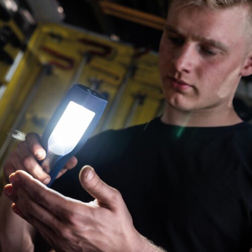 Käsilamp LED MAG PRO WIRELESS laetav IP54 60/600lm, Scangrip