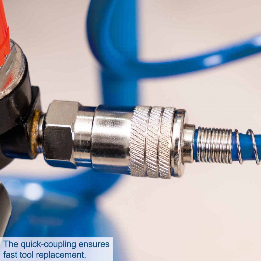 Kompressor HC25o koos 13-osalise tarvikukomplekti ja 5 m voolikuga, Scheppach