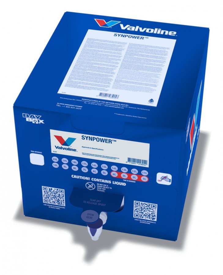 Mootoriõli Synpower STL 5W30 20LBiB, Valvoline