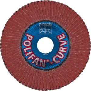 Lamellketas SGP CURVE ALU 125mm P40 L PFR