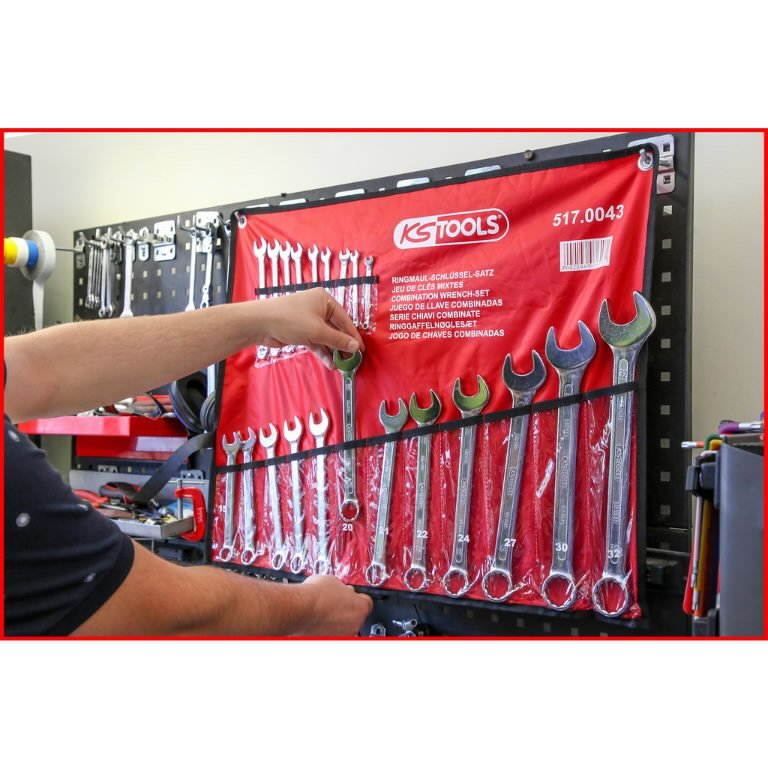 Lehtsilmusvõtmete komplekt 6-32mm 21 osa, KS Tools