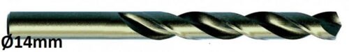 Metallipuur DIN338 HSSE-Co5 Ø14mm HSS 5tk