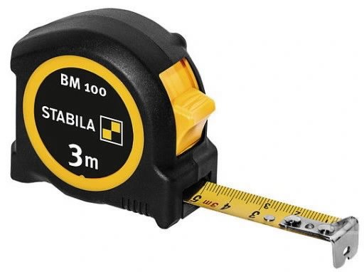 Mõõdulint BM100 16 mm x 3m, Stabila