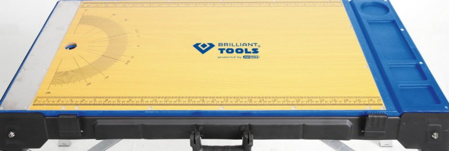 Töölaud-alus 4-in-1, reguleeritava kõrgusega 117-748mm, Brilliant Tools