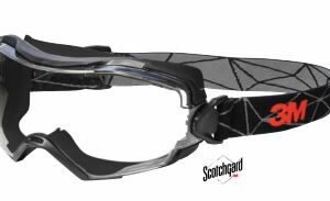 Kaitseprillid suletud 6000  läbipaistev polükarb Scotchguard 6001M