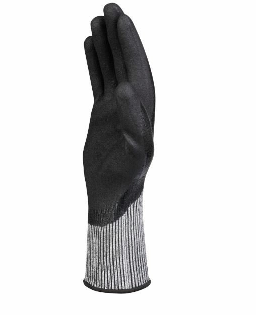 Kindad, lõikekindluse tase D, VenicutD04, nitriilkattega käe 10, Delta Plus