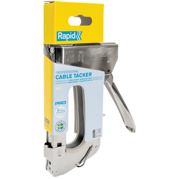 Klambripüstol R28E juhtmetele kuni 4,5mm. Nr 28 klamber, Rapid