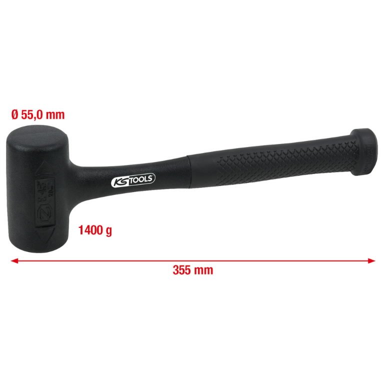 Põrkevaba haamer 1050g, KS Tools