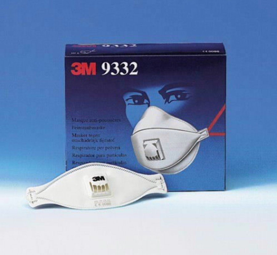 Respiraator klapiga, Aura FFP3, 3M