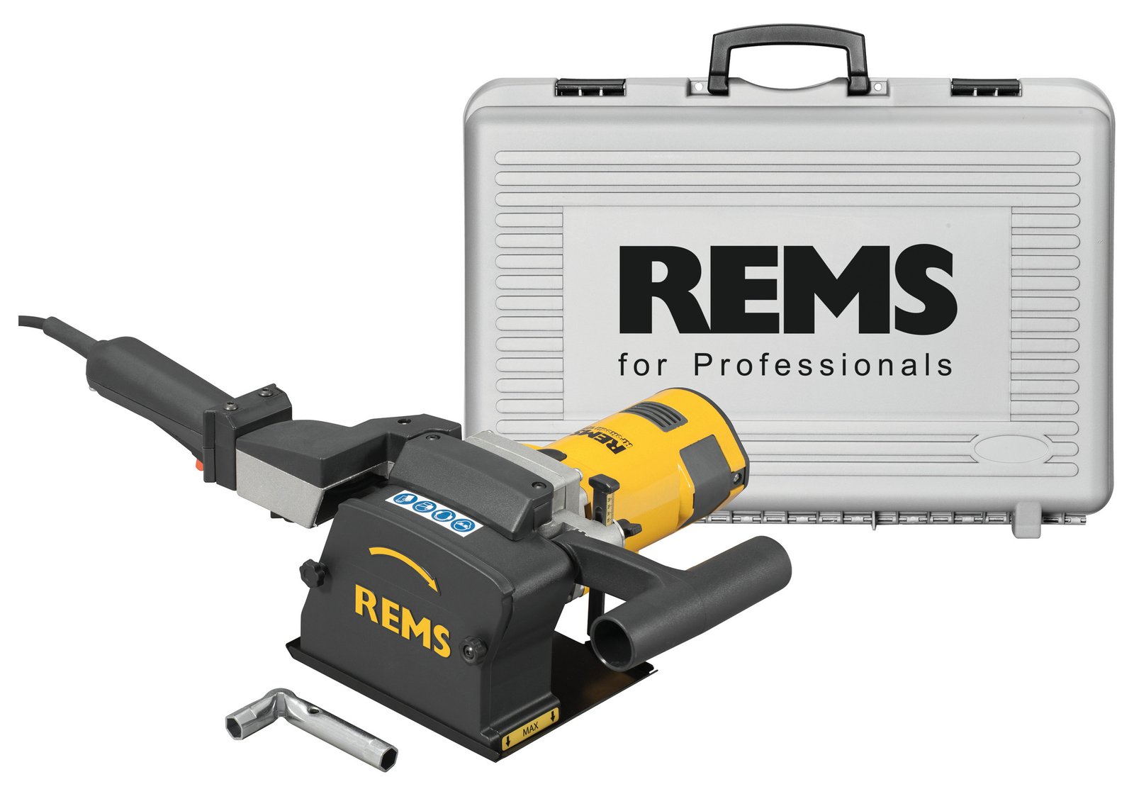 Soonefrees -ja lõikur REMS Krokodil 125 Basic-Pack