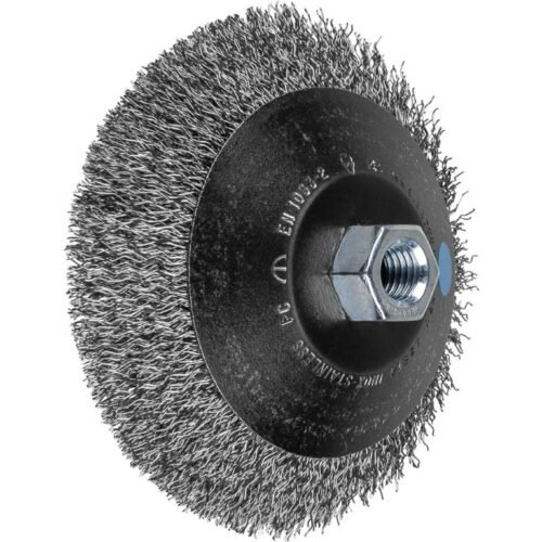 Taldrikhari KBU Inox 125x10/M14 0