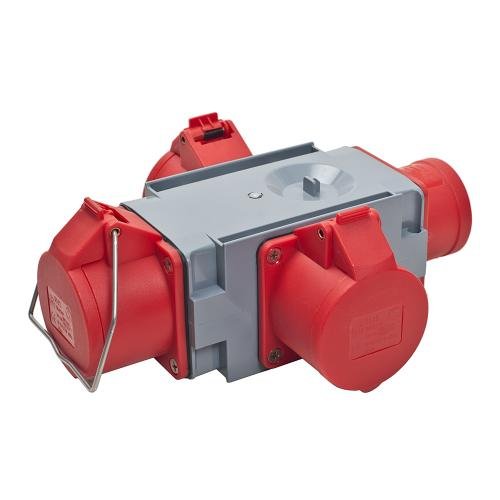 Adapter 400V 16A / 3x16A IP44