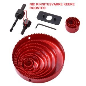 Augufreeside komplekt MORSY 19-127mm