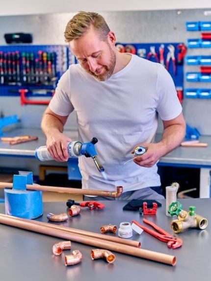 Gaasipõleti TS1800, piezo-süütega+balloon+jalg