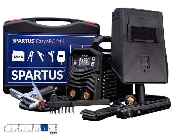 Inverterkeevitus SPARTUS Easy ARC215, 200A*