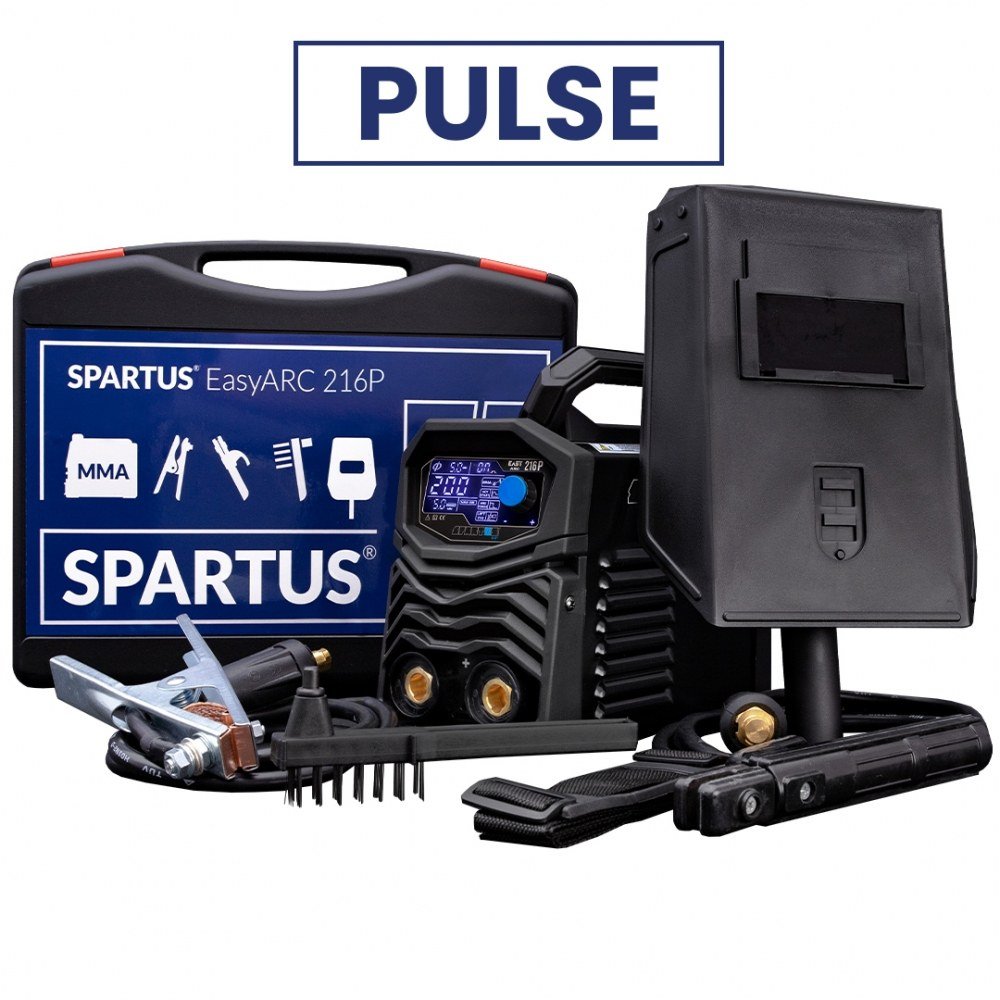 Inverterkeevitus SPARTUS Easy ARC216Pulse, 200A